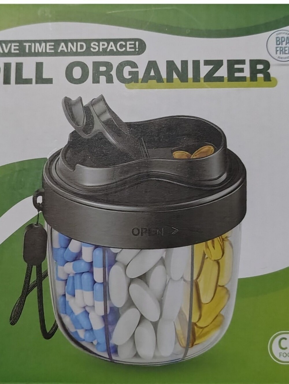 Portable Medicine Organizer